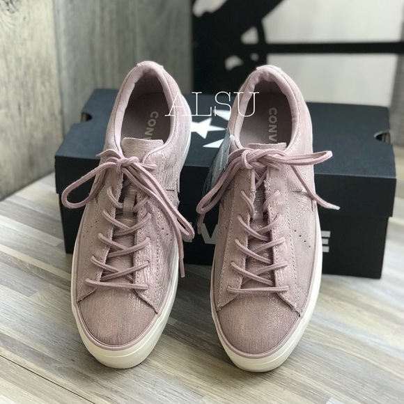 NWT Converse One Star Platform OX Diffused Taupe W - Picture 3 of 8